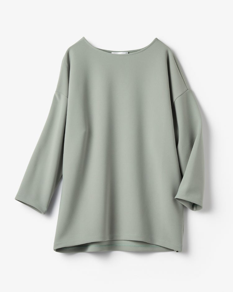 イージージョーゼット・コクーンプルオーバー 詳細画像 ブルーグリーン 2