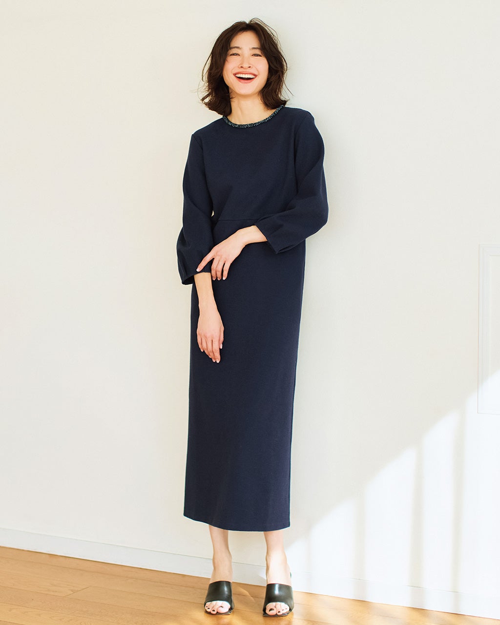 ワンピース（ネイビー）一覧/40代50代からのファッション通販 DoCLASSE
