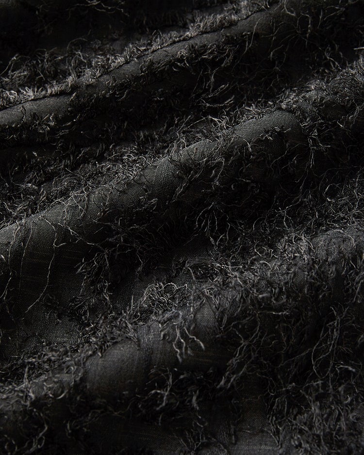 カットジャカード・サックワンピース 詳細画像 ブラック 4