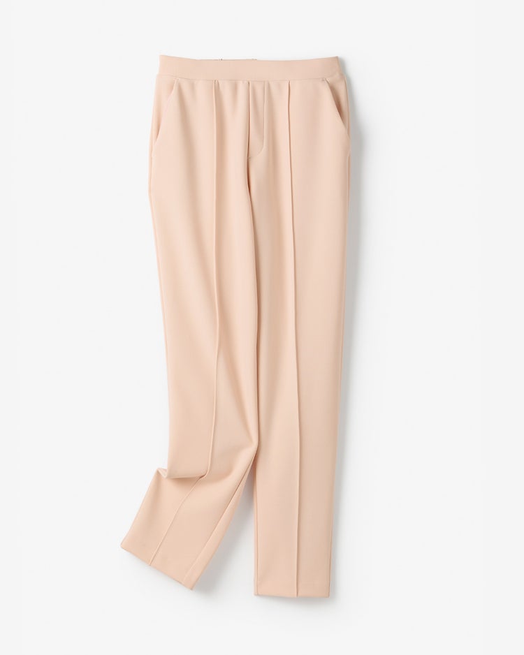 イージージョーゼット・テーパードパンツ 詳細画像 ピンクベージュ 4