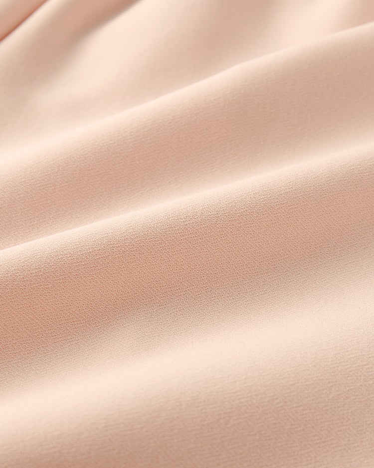 イージージョーゼット・テーパードパンツ 詳細画像 ピンクベージュ 5