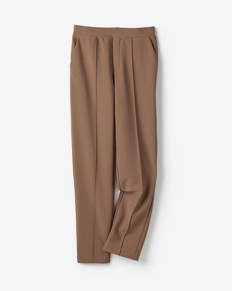 イージージョーゼット・テーパードパンツ 詳細画像 キャメル 2