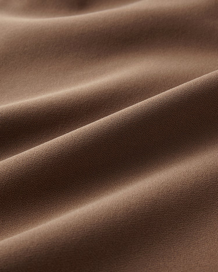 イージージョーゼット・セミワイドパンツ 詳細画像 キャメル 3