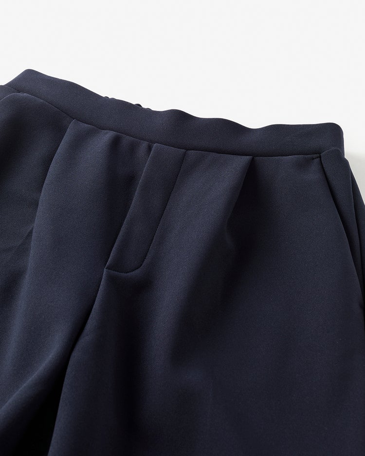 イージージョーゼット・セミワイドパンツ 詳細画像 ミッドナイトブルー 4
