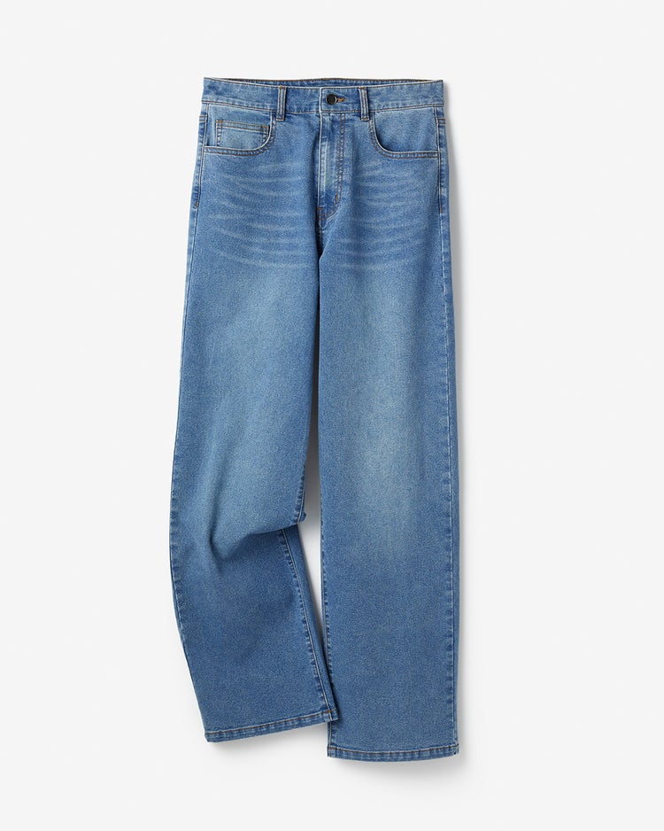 フォルムデニム・ストレート／68cm 詳細画像 ライトインディゴ 2