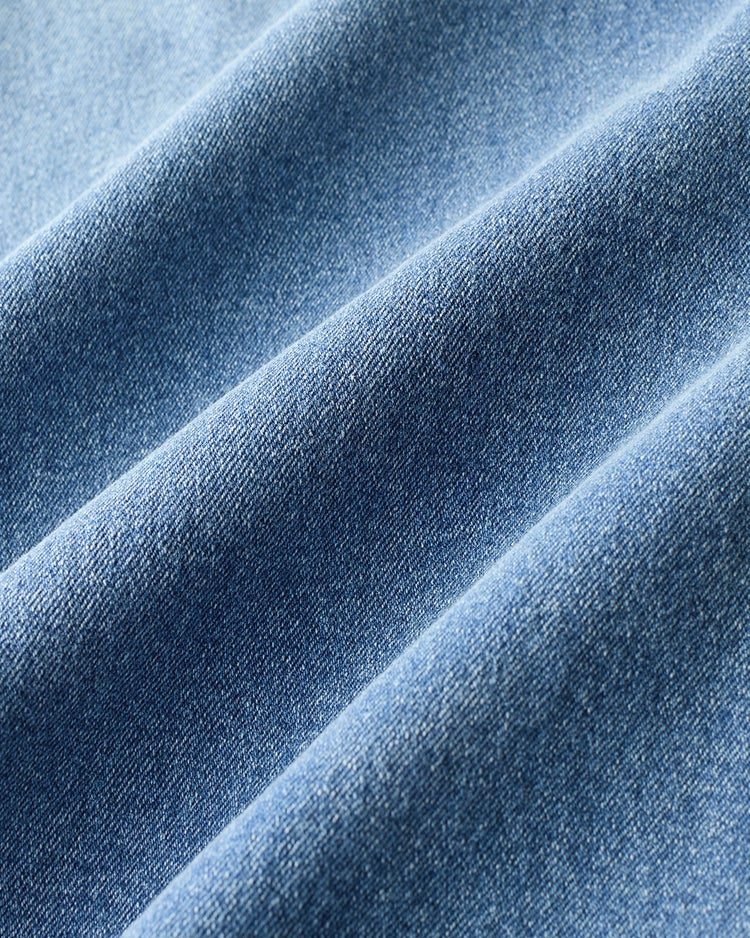 フォルムデニム・セミワイド／68cm 詳細画像 ライトインディゴ 3