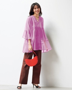 フォルムデニム・セミワイド／68cm