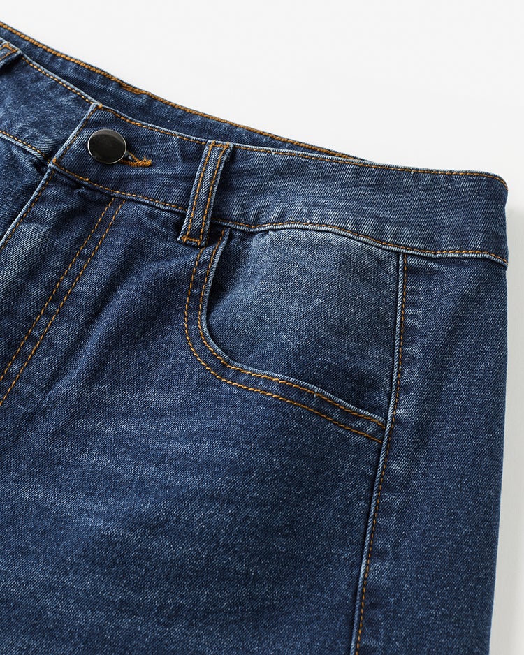 フォルムデニム・バレルパンツ 詳細画像 インディゴ 4