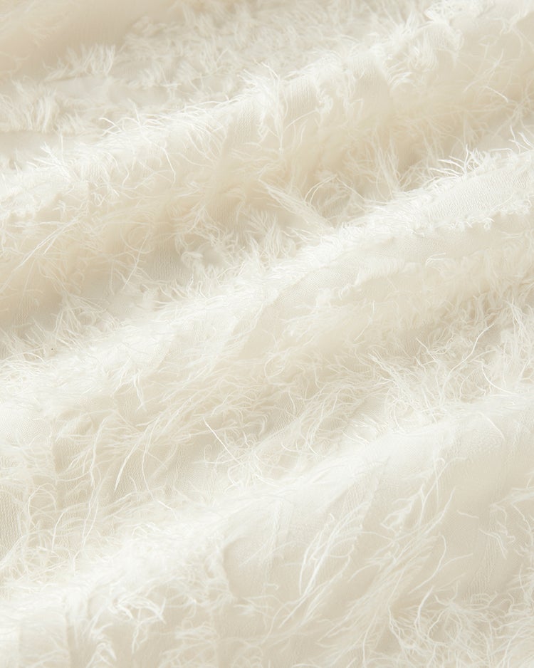 カットジャカード・ドレスシャツ 詳細画像 オフホワイト 6