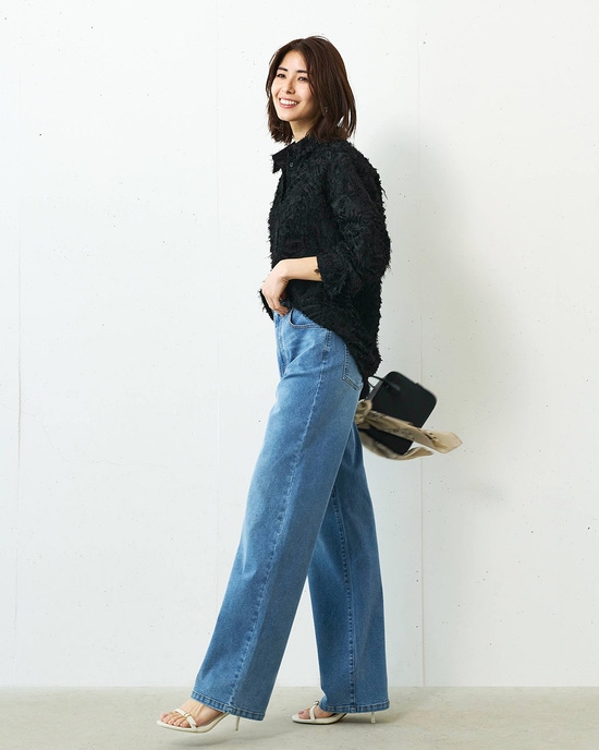 カットジャカード・ドレスシャツ