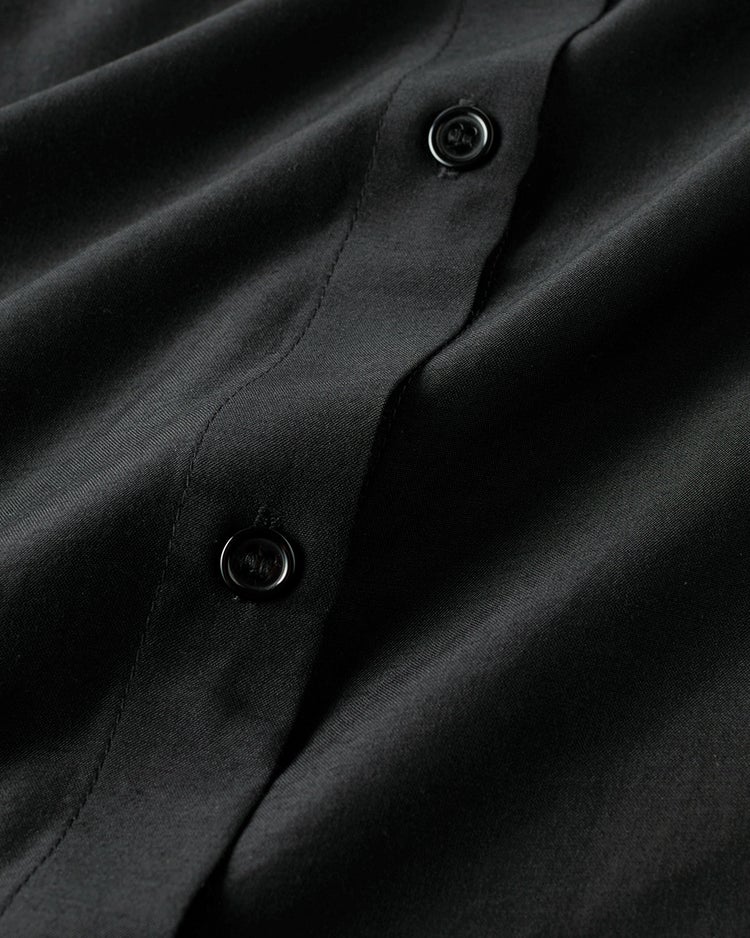シアーライト・2WAYオーバーシャツ 詳細画像 ブラック 5