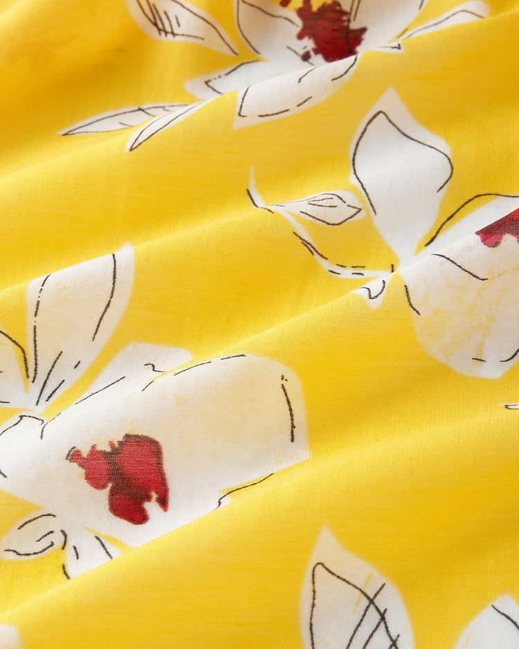 シアーライト・2WAYオーバーシャツ 詳細画像 イエローパターン 4