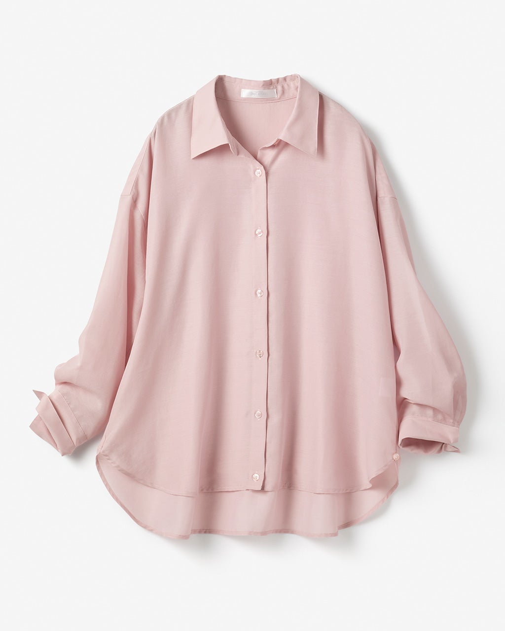 シアーライト・2WAYオーバーシャツ/DoCLASSE