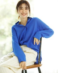 シアーライト・2WAYオーバーシャツ