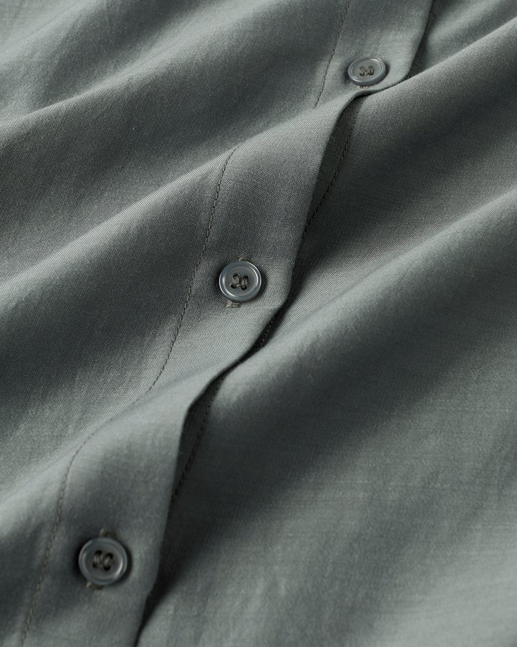 シアーライト・2WAYオーバーシャツ 詳細画像 オリーブ 4