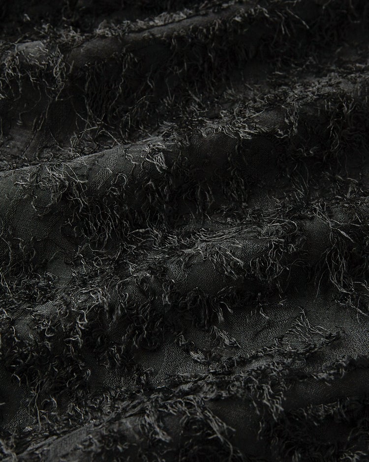 カットジャカード・タックフレアスカート 詳細画像 ブラック 4