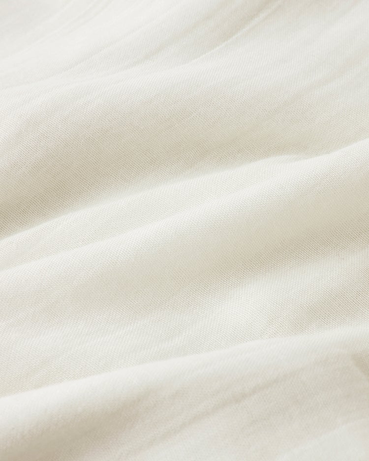 エアリーフリンジ・ビッグストール 詳細画像 アイボリー 2