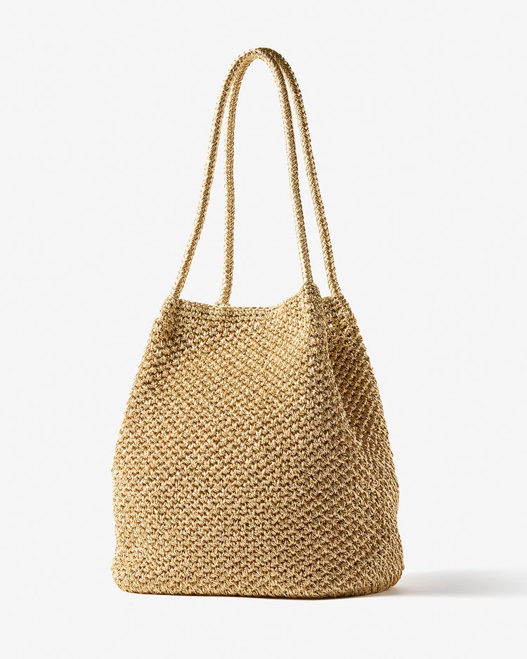 シャイニーバスケット・トートバッグM 詳細画像 ゴールド 2