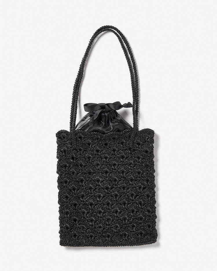 シャイニーバスケット・トートバッグS 詳細画像 ブラック 1