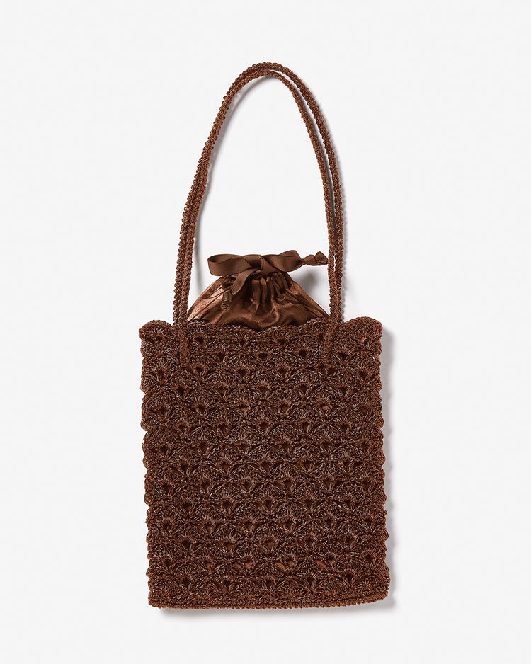 シャイニーバスケット・トートバッグS 詳細画像 ブラウン 1