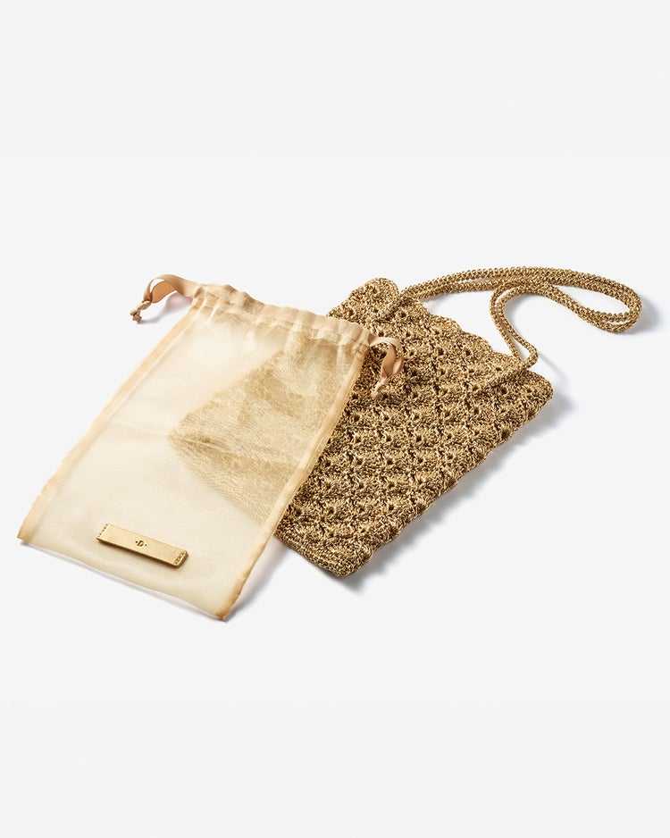 シャイニーバスケット・トートバッグS 詳細画像 ゴールド 3