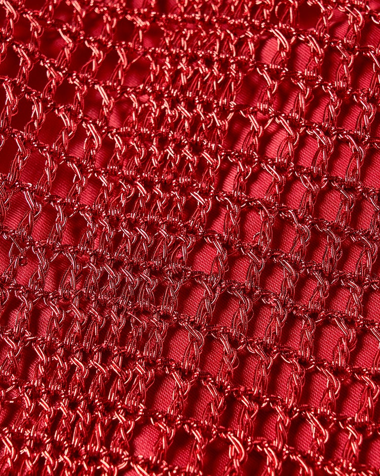 シャイニーバスケット・トートバッグL 詳細画像 レッド 5