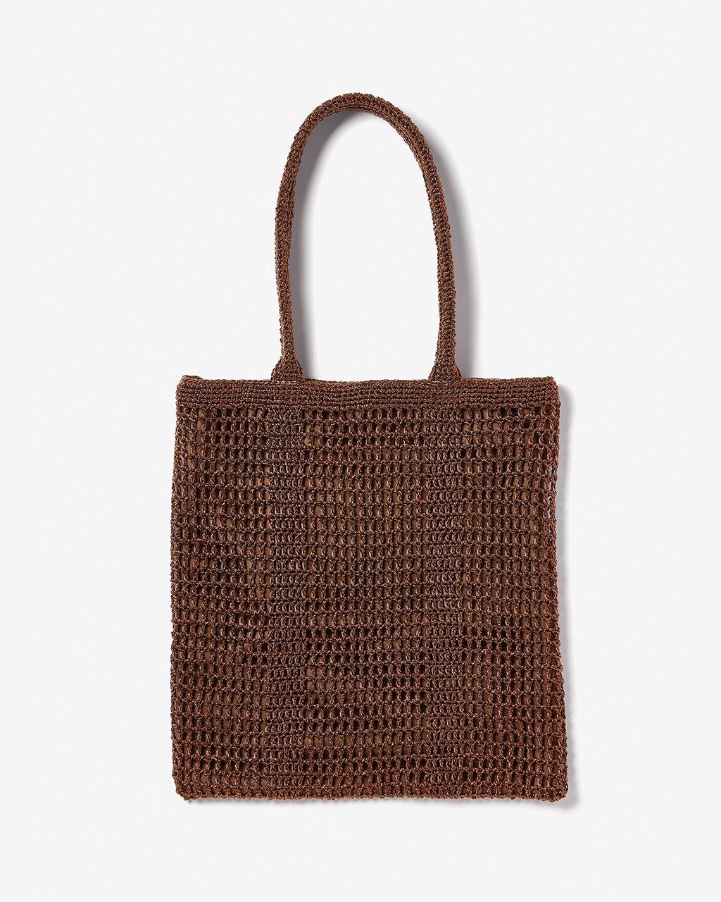 かごトートバッグ ブラウン系 シャイニーバスケット・トートバッグL/DoCLASSE