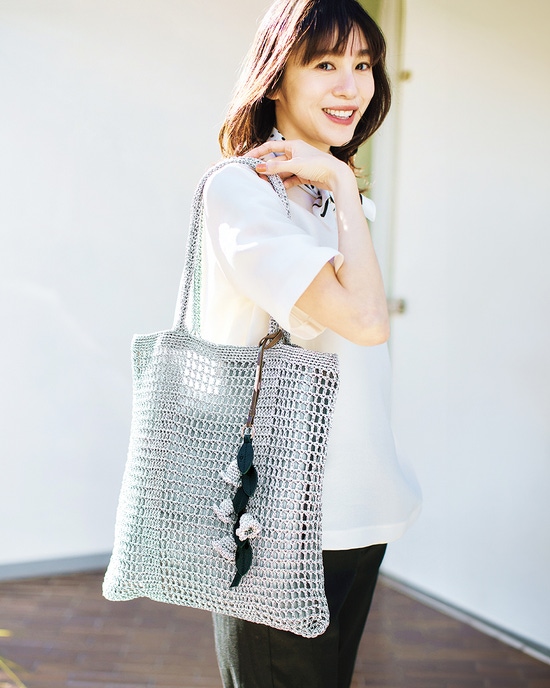 シャイニーバスケット・トートバッグL