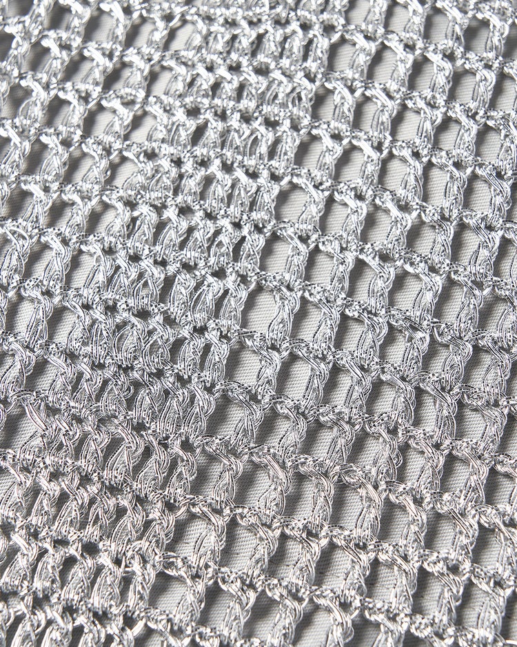 シャイニーバスケット・トートバッグL 詳細画像 シルバー 3