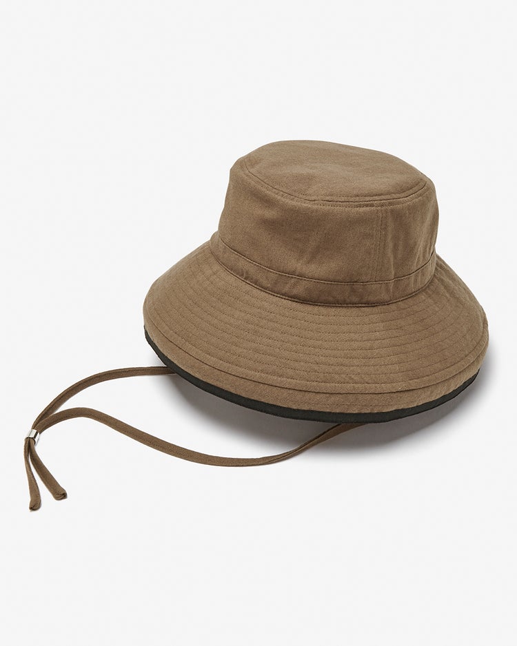 パーフェクトシェード100・ワイドブリムハット 詳細画像 ブラウン&times;ブラック 2