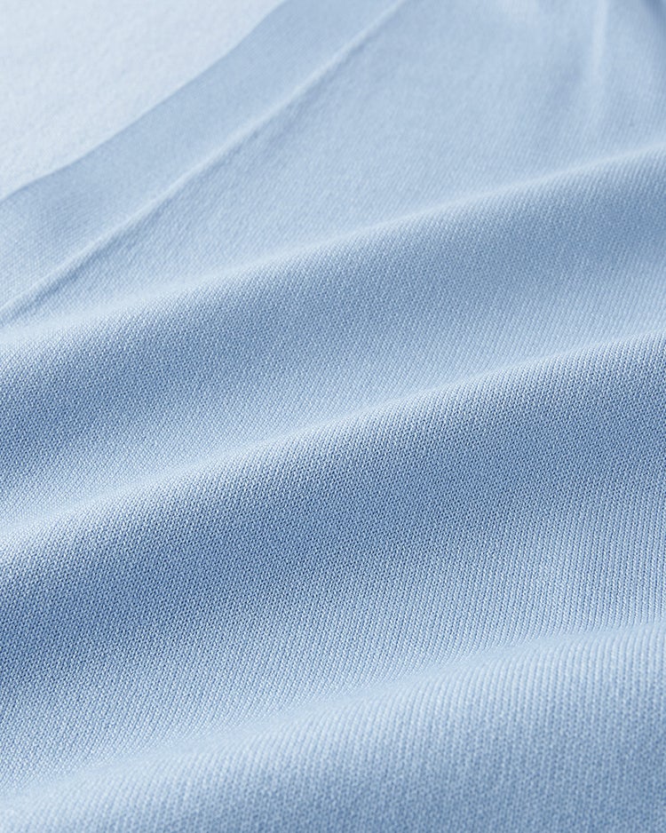 メタルボタン・ニットベスト 詳細画像 サックス 3