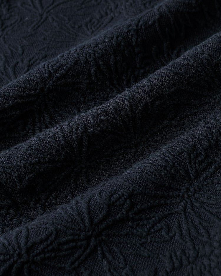 フラワージャカード・ロングフレアスカート 詳細画像 ミッドナイトブルー 4