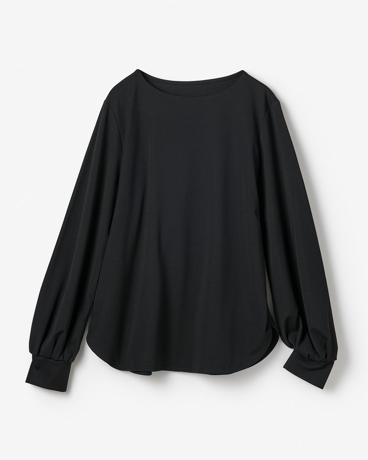 カノコカットソーシャツテールプルオーバー 詳細画像 ブラック 2