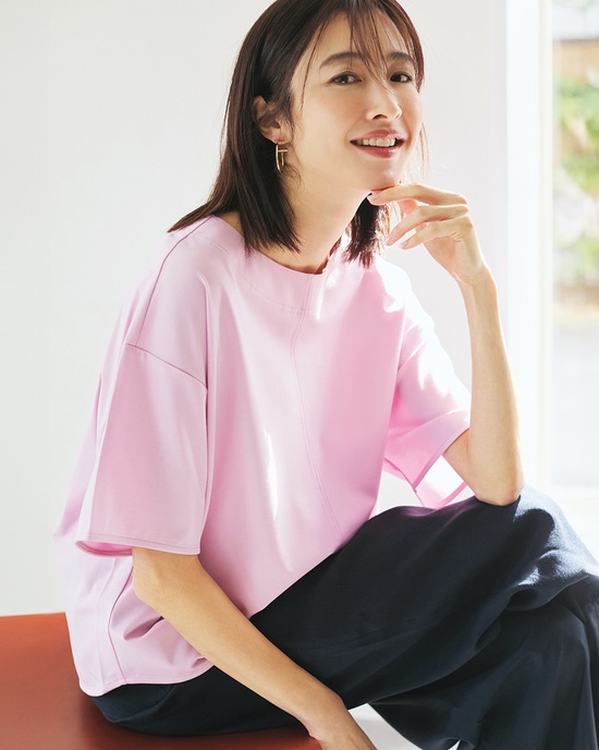 カノコカットソー・抜け感トップス