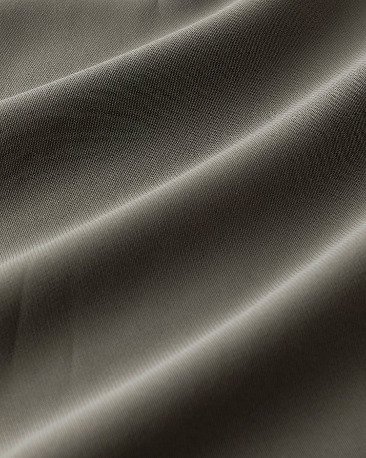 バックサテンジョーゼット・ケープブラウス 詳細画像 チャコール 3