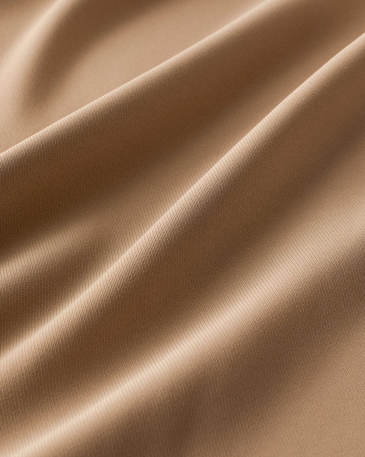 バックサテンジョーゼット・ドロストブラウス 詳細画像 ベージュ 3