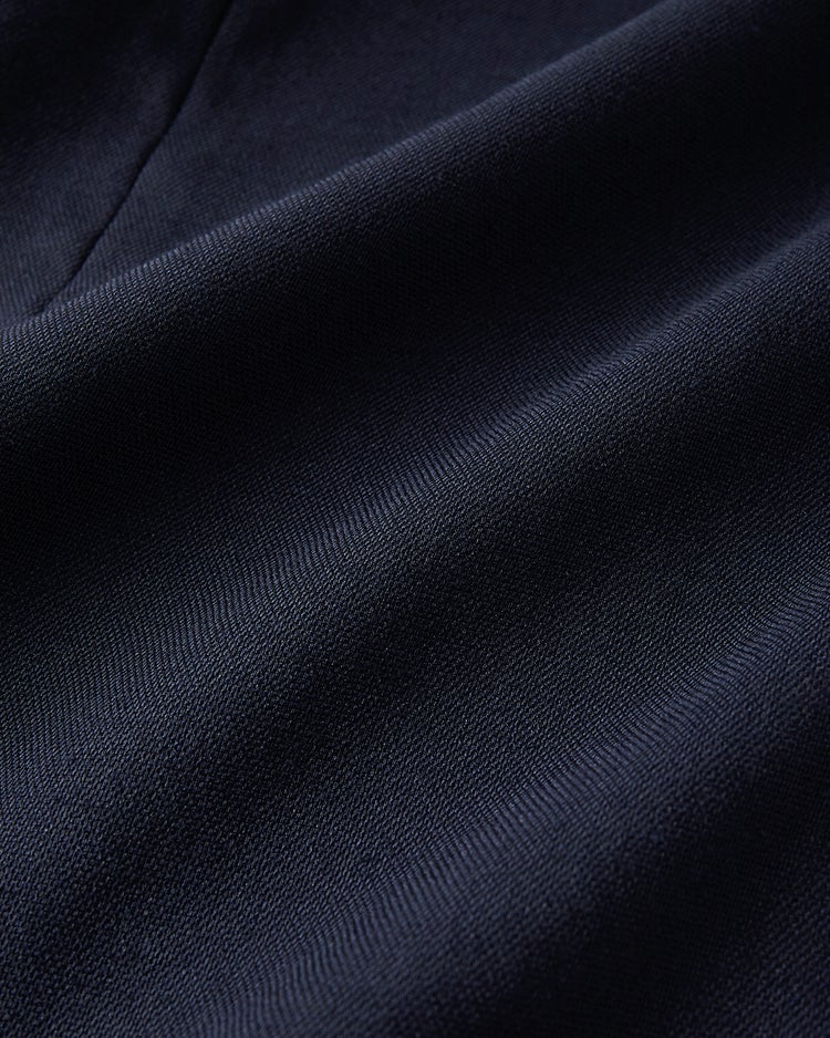 リネン混ストレッチ・ダブルジャケット 詳細画像 ミッドナイトブルー 4