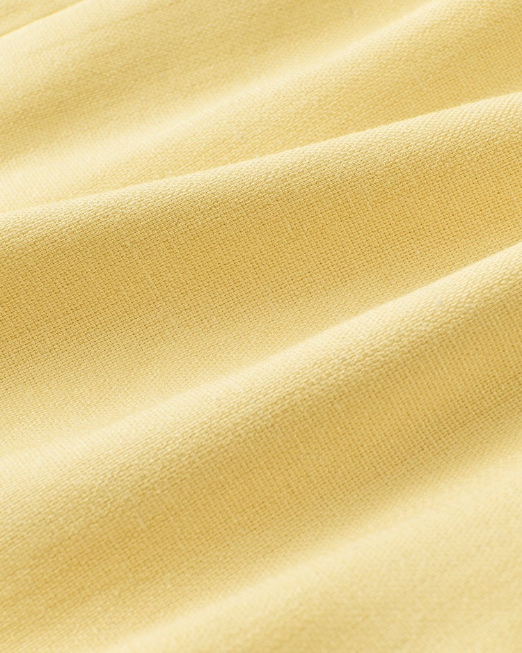 リネン混ストレッチ・アシメタックワンピース 詳細画像 イエロー 3