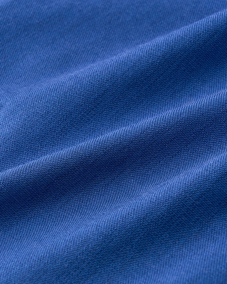 リネン混ストレッチ・アシメタックワンピース 詳細画像 ロイヤルブルー 4