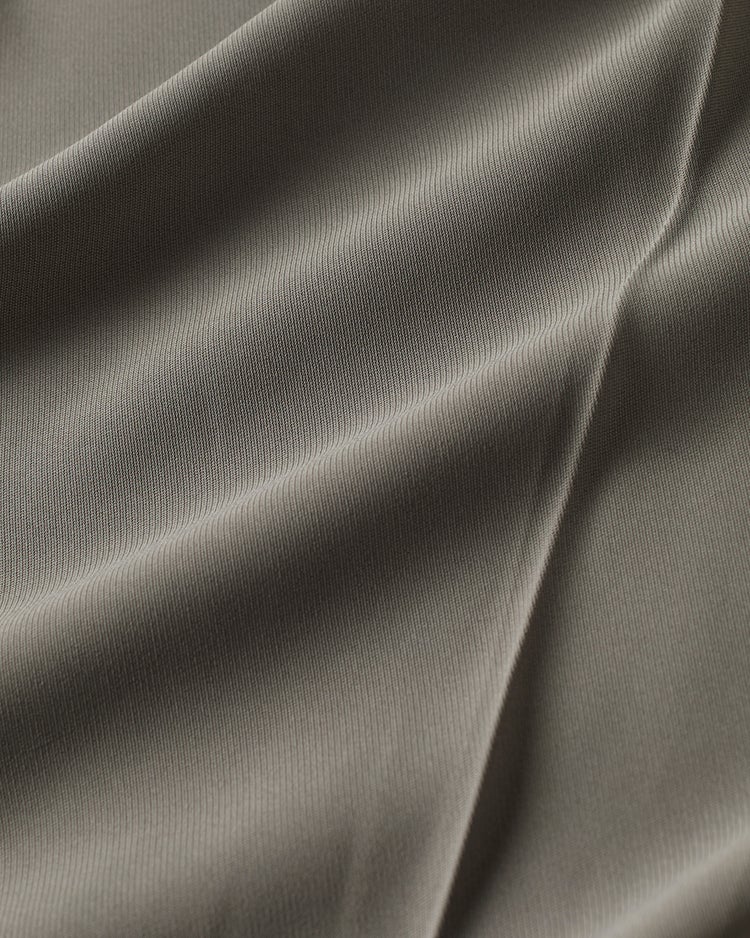 バックサテンジョーゼット・ワイドパンツ 詳細画像 チャコール 3