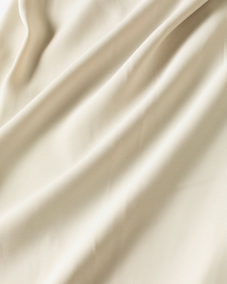 バックサテンジョーゼット・ワイドパンツ 詳細画像 ストーン 3