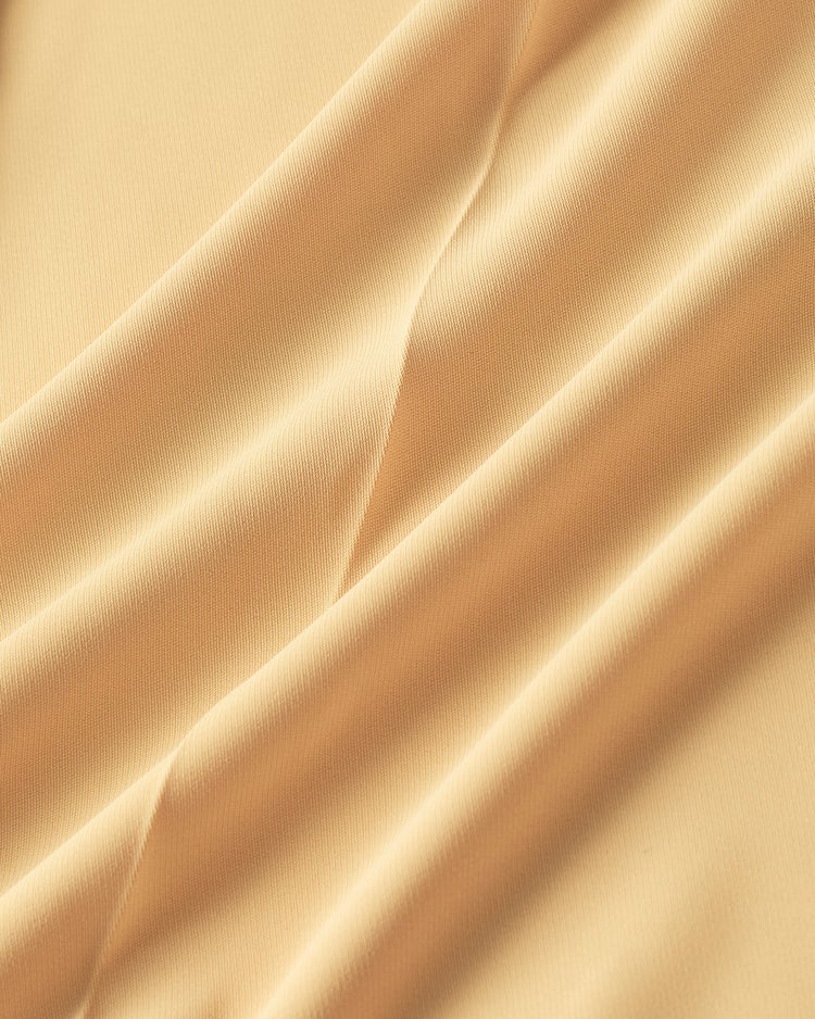 バックサテンジョーゼット・ワイドパンツ 詳細画像 イエロー 3