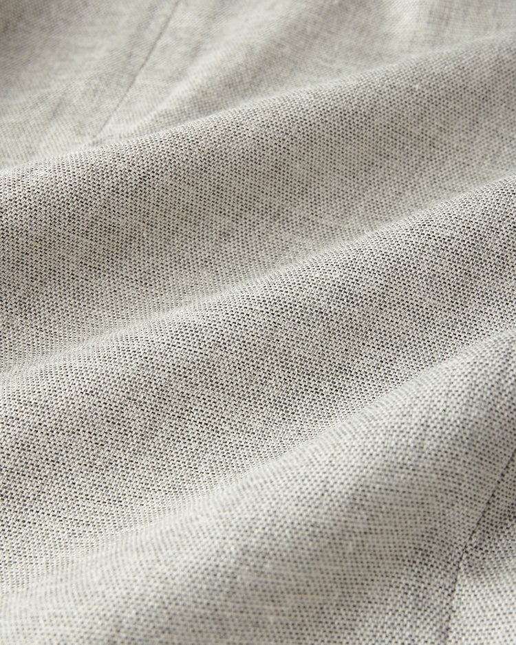 リネン混ストレッチ・イージーワイドパンツ 詳細画像 グレー 3