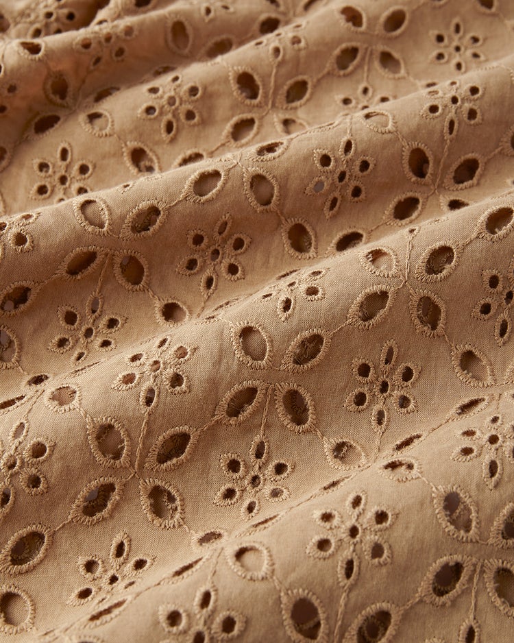 カットワークレース・比翼シャツ 詳細画像 ベージュ 6
