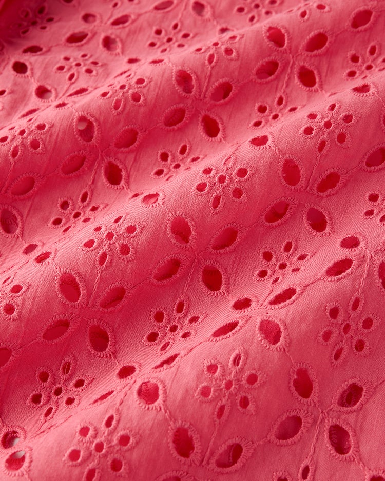 カットワークレース・比翼シャツ 詳細画像 ピンク 6