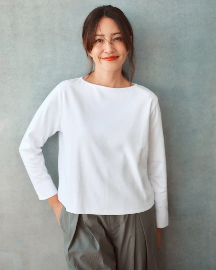 ワイドフォルム／長袖・DoT 詳細画像 ホワイト 1