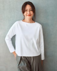 ワイドフォルム／長袖・ドゥクラッセTシャツ