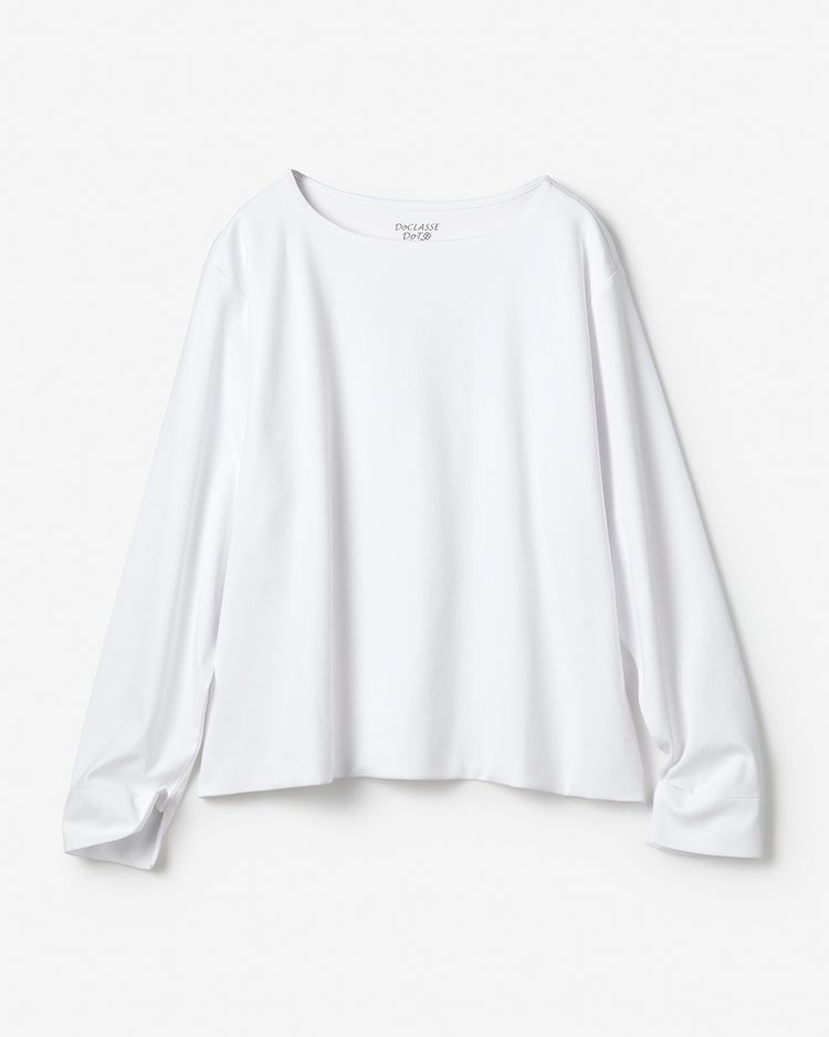ワイドフォルム／長袖・DoT 詳細画像 ホワイト 2