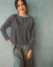 ワイドフォルム／長袖・ドゥクラッセTシャツ