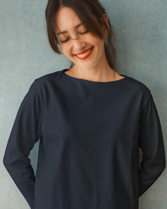 ワイドフォルム/長袖・ドゥクラッセTシャツ